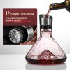 carla home iceberg wine decanter with aerator filter and lid carla home iceberg wine decanter with aerator filter and lid