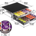 carla home k cup coffee pod drawer for 72 coffee pods storage for home kitchen counter organizer carla home k cup coffee pod drawer for 72 coffee pods storage for home kitchen counter organizer