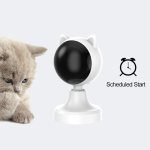 carla home interactive laser toy for cats with adjustable angle, usb rechargeable & 2 speed modes