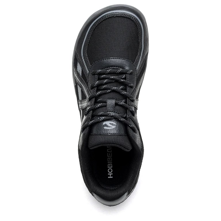 HOBIBEAR Wide Toe Box Walking Shoes Unisex Barefoot Cross Training Sneakers Classic Retro Lace-Up Running Shoes 4