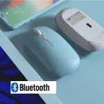 Wireless Bluetooth Mouse For iPad Samsung Huawei Lenovo MiPad Android Windows Tablet Battery Mouse For Laptop Notebook Computer 1