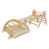 bopeep kids climbing toys sets toddler toys triangle arch climber indoor natural bopeep kids climbing toys sets toddler toys triangle arch climber indoor natural