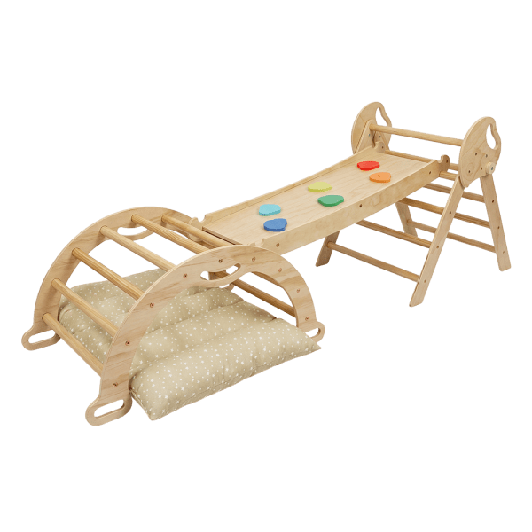bopeep kids climbing toys sets toddler toys triangle arch climber indoor natural bopeep kids climbing toys sets toddler toys triangle arch climber indoor natural