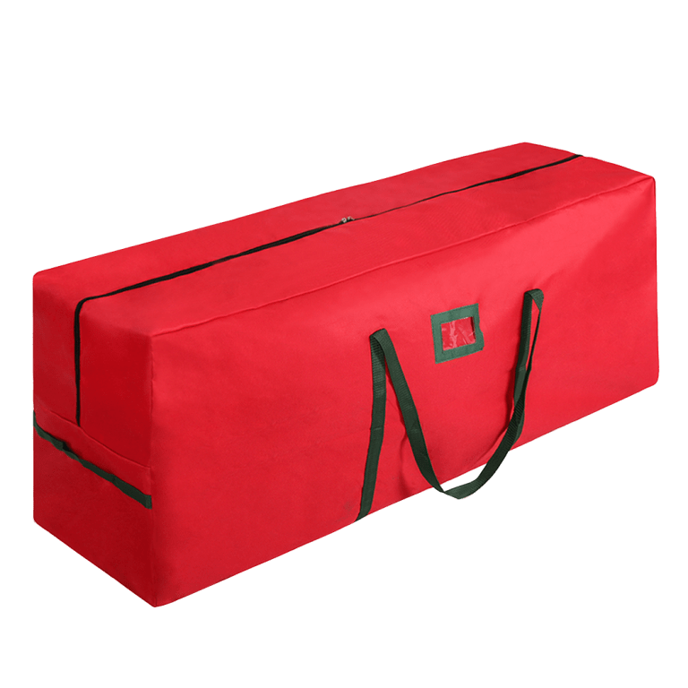 christmas tree storage bag large red