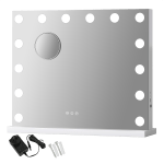 yezi led vanity makeup mirror 42x50cm