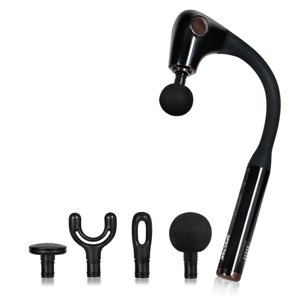 spector extended handle massage gun black spector extended handle massage gun black