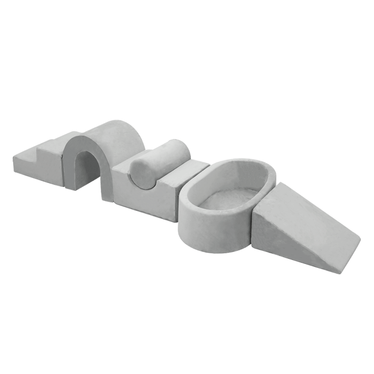 bopeep kids foam blocks play set pit climb crawl slide soft toddlers toys indoor