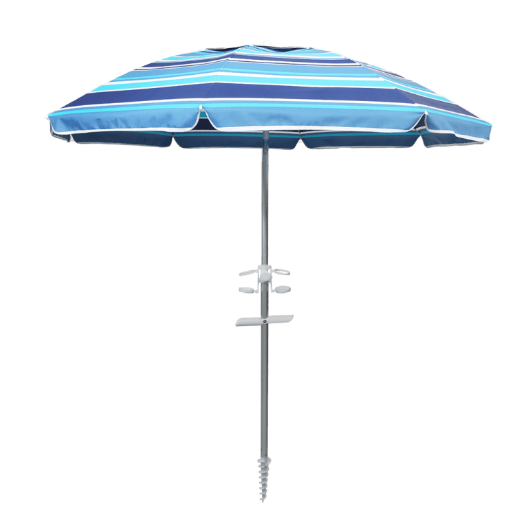 mountview 2m outdoor beach umbrellas sand blue