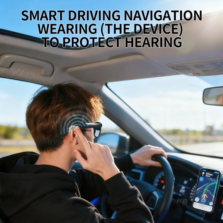 lenovo smart bluetooth glasses fashionable sunglasses with blue light protection air conduction for calls music touch controls Lenovo Smart Bluetooth Glasses Fashionable Sunglasses with Blue Light Protection Air Conduction for Calls Music Touch Controls 2