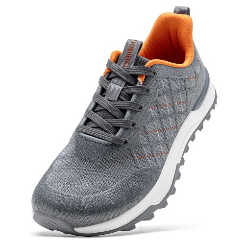 HOBIBEAR Unisex Wide Toe Box Running Shoes Mesh Knit Breathable Walking Sneakers Non-Slip Lightweight Casual Jogging Footwear