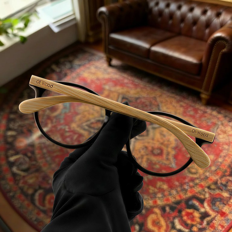 bamboo wood reading glasses for men and women retro round anti blue light presbyopia glasses 0 +100 +150 +250 Bamboo wood Reading Glasses For Men And Women Retro Round Anti blue Light Presbyopia Glasses 0 +100 +150 +250 4