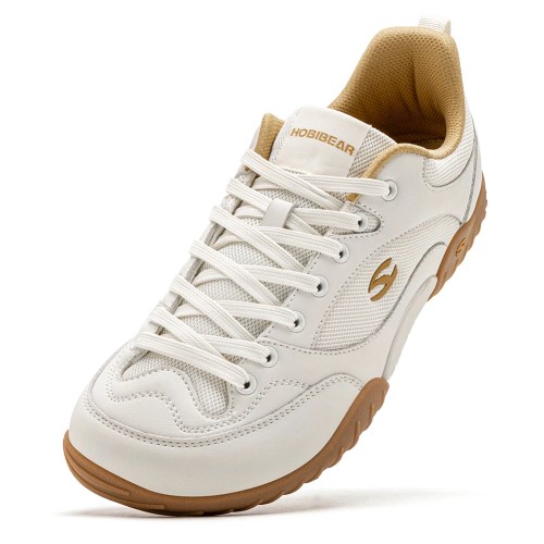 HOBIBEAR Hiking Wide Toe Shoes Unisex Outdoor Cross Training Sneakers Lace Up Barefoot Walking Shoes for Men Women