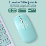 Wireless Bluetooth Mouse For iPad Samsung Huawei Lenovo MiPad Android Windows Tablet Battery Mouse For Laptop Notebook Computer 3