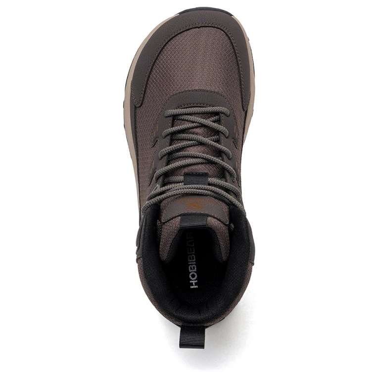 hobibear men wide width ankle boots mid top hiking running shoes non slip outdoor trail walking sneakers for male HOBIBEAR Men Wide Width Ankle Boots Mid-Top Hiking Running Shoes Non-Slip Outdoor Trail Walking Sneakers for Male 4