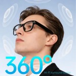 lenovo hd camera smart glasses simultaneous translation eyewear flashlight audio and video recording eyeglasses music Lenovo HD Camera Smart Glasses Simultaneous Translation Eyewear Flashlight Audio And Video Recording Eyeglasses Music 1