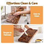 5 star chef acacia wooden cutting board end grain chopping board 5 star chef acacia wooden cutting board end grain chopping board