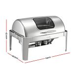 5 star chef 9l chafing dish buffet warmer food warmer catering server 5 star chef 9l chafing dish buffet warmer food warmer catering server