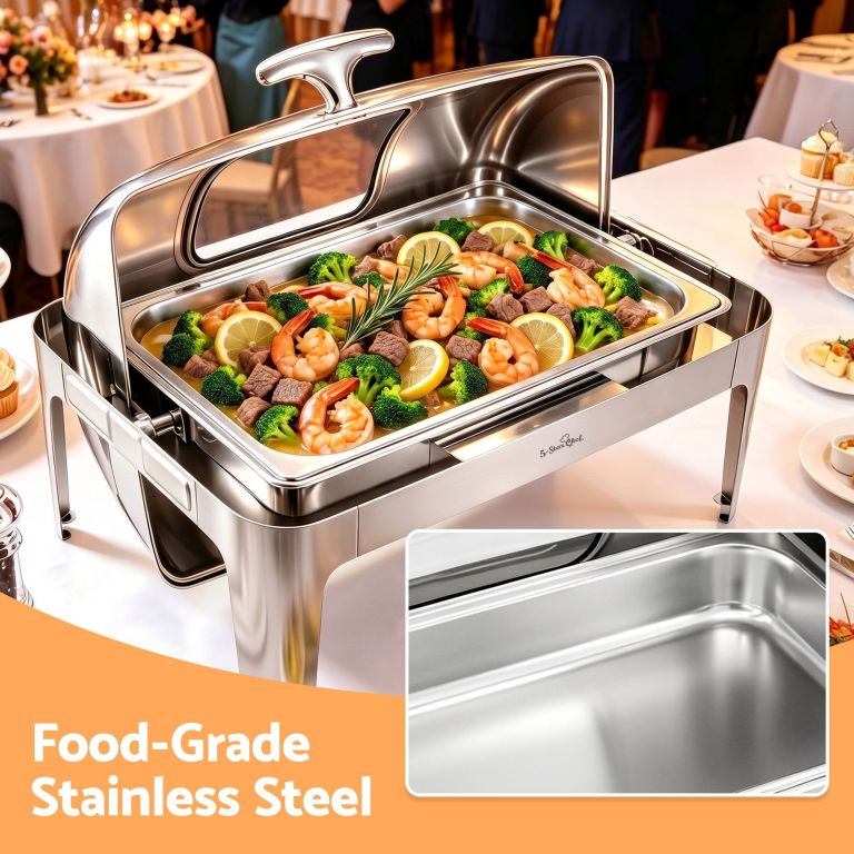 5 star chef 9l chafing dish buffet warmer food warmer catering server 5 star chef 9l chafing dish buffet warmer food warmer catering server