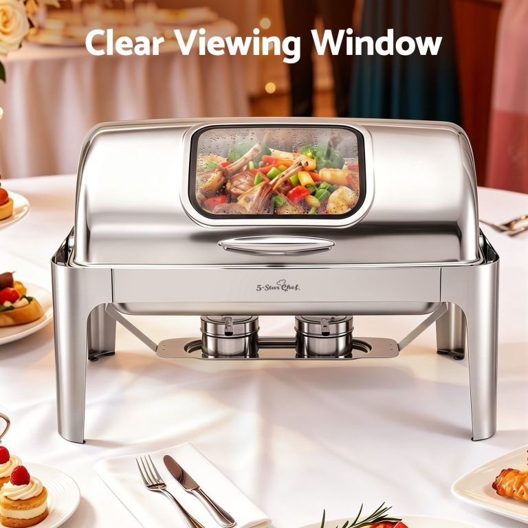 5 star chef 9l chafing dish buffet warmer food warmer catering server 5 star chef 9l chafing dish buffet warmer food warmer catering server
