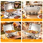 5 star chef chafing dish 9l 1 pan buffet warmer food warmer catering server