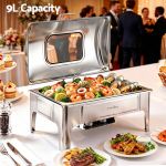 5 star chef 9l chafing dish buffet warmer food warmer catering server 5 star chef 9l chafing dish buffet warmer food warmer catering server
