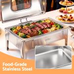 5 star chef 9l chafing dish buffet warmer food warmer catering server 5 star chef 9l chafing dish buffet warmer food warmer catering server