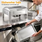 5 star chef 9l chafing dish buffet warmer food warmer catering server 5 star chef 9l chafing dish buffet warmer food warmer catering server