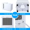 devanti 50l/day dehumidifier home air dryer mould moisture 8.5l tank
