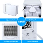 devanti 50l/day dehumidifier home air dryer mould moisture 8.5l tank