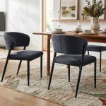 artiss dining chairs set of 2 linen fabric soft upholstered chairs charcoal artiss dining chairs set of 2 linen fabric soft upholstered chairs charcoal
