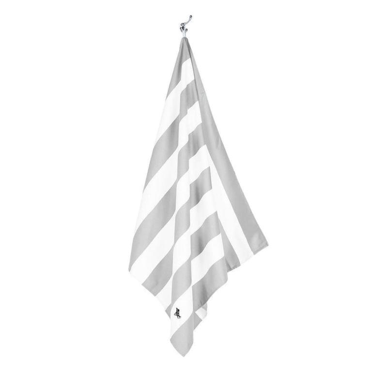 dock & bay beach towel cabana collection xl | quick dry | goa grey dock & bay beach towel cabana collection xl | quick dry | goa grey