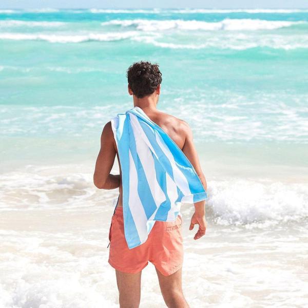dock & bay beach towel cabana collection xl | quick dry | tulum blue dock & bay beach towel cabana collection xl | quick dry | tulum blue