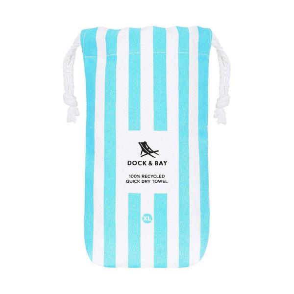 dock & bay beach towel cabana collection xl | quick dry | tulum blue dock & bay beach towel cabana collection xl | quick dry | tulum blue