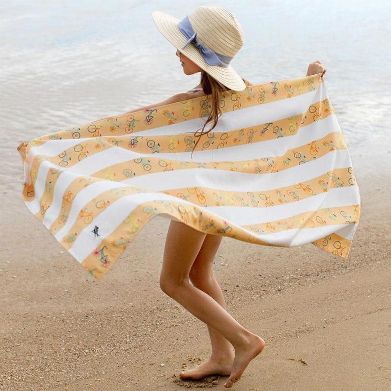 dock & bay kids beach towel | quick dry | bike bike baby dock & bay kids beach towel | quick dry | bike bike baby