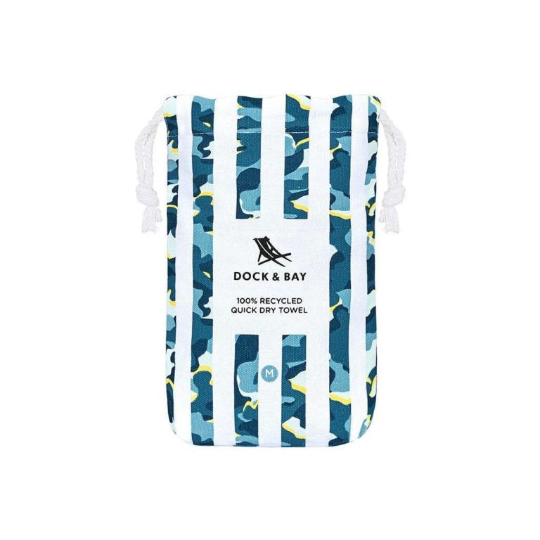 dock & bay kids beach towel | quick dry | cool camo
