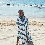 dock & bay kids beach towel | quick dry | cool camo