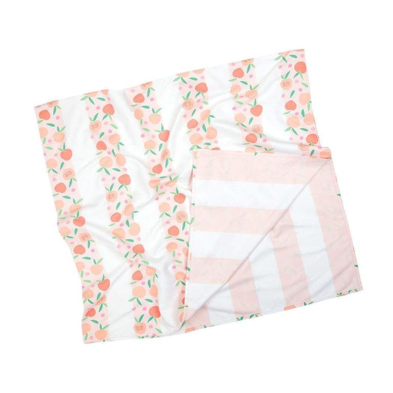 dock & bay kids beach towel | quick dry | peach party