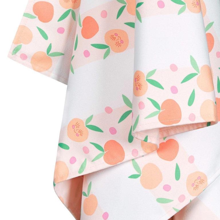dock & bay kids beach towel | quick dry | peach party