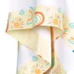 dock & bay kids beach towel | quick dry | rainbow road