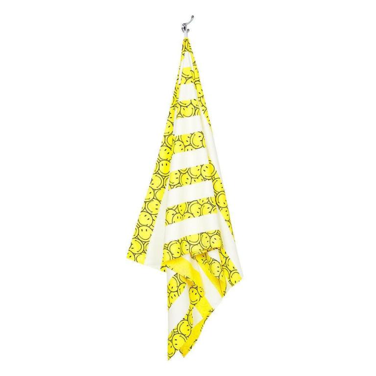 dock & bay kids beach towel | quick dry | smiley