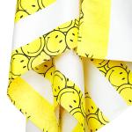 dock & bay kids beach towel | quick dry | smiley
