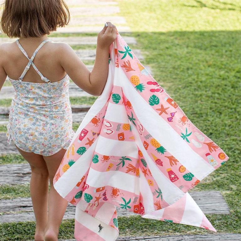 dock & bay kids beach towel | quick dry | vacay vibes