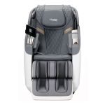 livemor prestige 4d dual mechanism massage chair, full body zero gravity recliner with extended sl track, body scan, air compression, waist heating, foot rollers, voice control & wireless charging