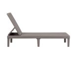 gardeon sun lounge adjustable lounger patio outdoor furniture lightweight brown