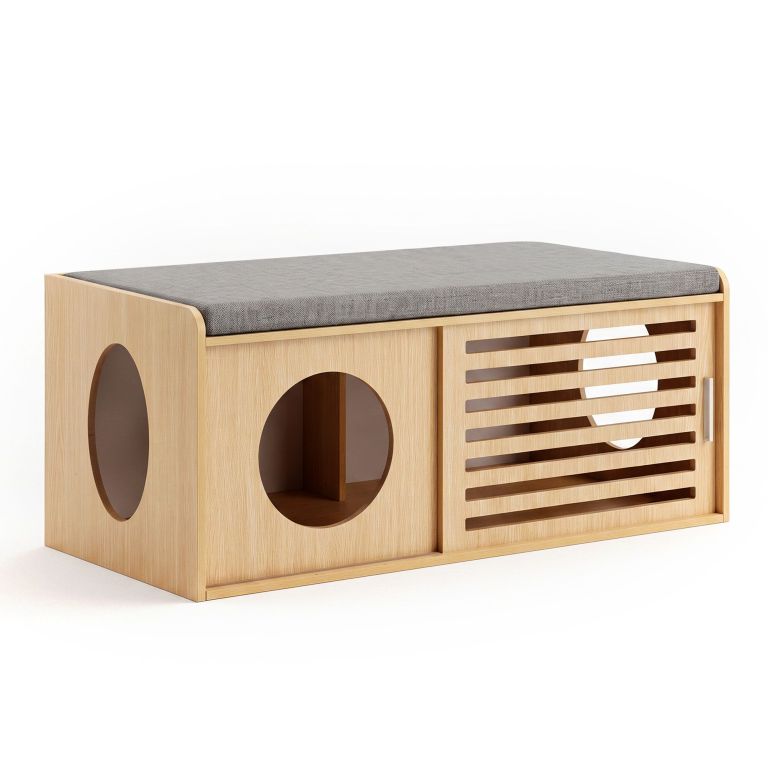 artiss pet ottoman footrest bench with mdf frame 100kg capacity natural artiss pet ottoman footrest bench with mdf frame 100kg capacity natural