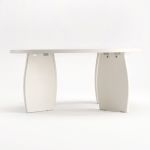 artiss round coffee table high gloss center table minimalist living room furniture 78x35cm cream white artiss round coffee table high gloss center table minimalist living room furniture 78x35cm cream white