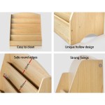 keezi 5 tiers kids bookshelf magazine shelf organiser bookcase display rack