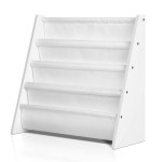 keezi 4 tiers kids bookshelf magazine shelf children bookcase rack organiser keezi 4 tiers kids bookshelf magazine shelf children bookcase rack organiser
