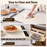 devanti food warming mat 60 x 38cm electric food warmer with timer white devanti food warming mat 60 x 38cm electric food warmer with timer white
