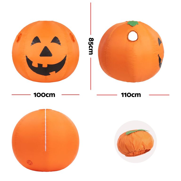 inflatable costume pumpkin fancy dress halloween party suit orange one size inflatable costume pumpkin fancy dress halloween party suit orange one size